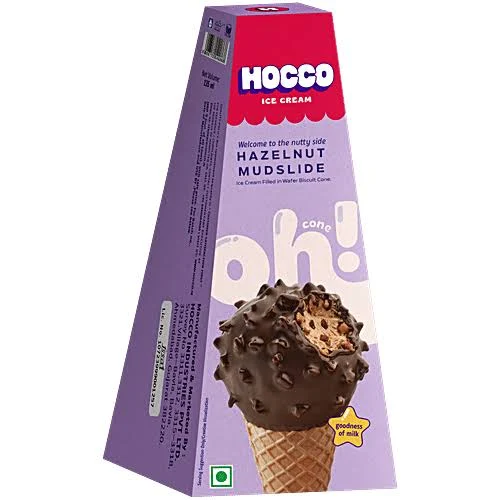 Hocco Hazelnut Mudslide Ice Cream Cone